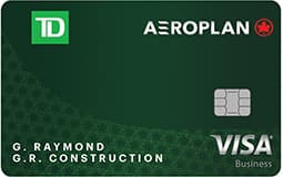 TD Aeroplan Visa Business Card